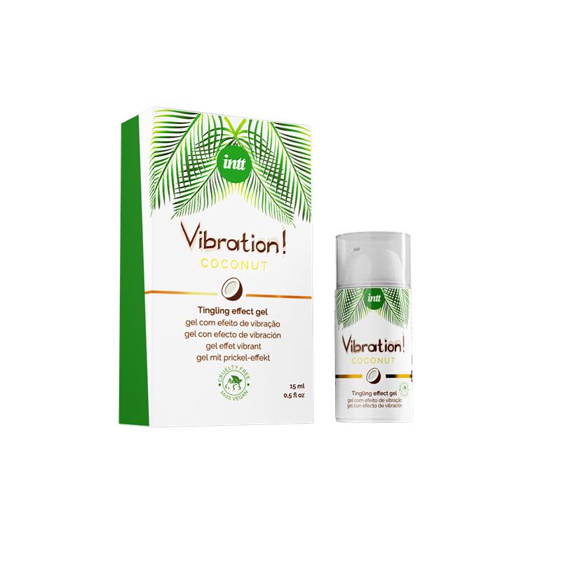 intt_Vibration__Coconut_Tingling_effect_gel_15ml intt Vibration! Coconut Tingling effect gel 15ml