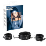 ZADO kožený obojok s putami