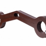 Drevený drvič semenníkov s putami Humbler Lock Mučenie (CBT) Pre mužov