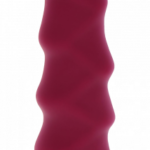 Silikónové dildo s prísavkou Ribbed Dong (16 cm) Dildá do postrojov Pre ženy