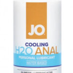 System JO Lubrikačný gél Anal H2O Cooling (120 ml) Análne lubrikačné gély a oleje na vodnej báze Pre páry