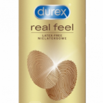 Durex Real Feel – bezlatexové kondómy (10 ks) Bezlatexové kondómy TOP 100