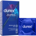 Durex Extra Safe - zosilnené kondómy (12 ks) Extra bezpečné kondómy Pre páry