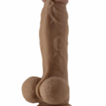 Shaft dildo z dvojitého tekutého silikónu Realistic Dong (24 cm)