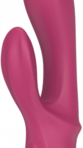 Silikónový vibrátor s výbežkom na klitoris Bunny Duo (19