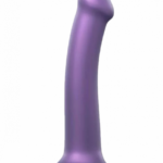 Strap-on-me dildo s prísavkou Metallic Shine M (18 cm)