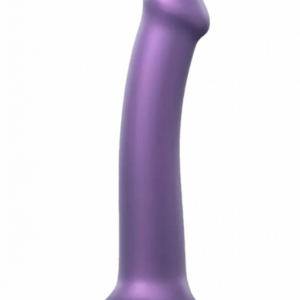 Strap-on-me dildo s prísavkou Metallic Shine M (18 cm)