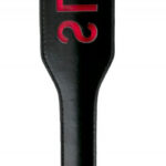 Koženková plácačka Black Slut (32