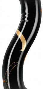 Sklenené dildo Handblow Double Ended (19 cm) Sklenené dildá Pre páry