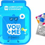 You Me ROMEO - extra lubrikované kondómy (50 ks) Štandardné kondómy Pre páry