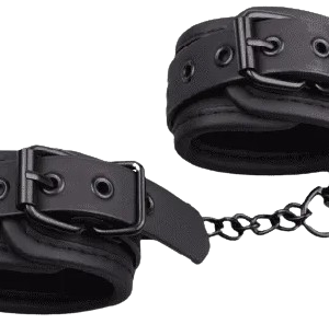 Neoprénové putá Black Velour Erotické putá Pre páry