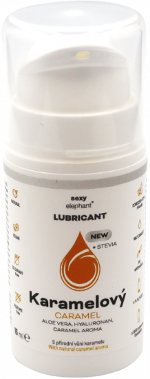 Cestovné balenie Karamelový lubrikačný gél Sexy Elephant (15 ml) Cestovné balenie Karamelový lubrikačný gél Sexy Elephant (15 ml) Orálne lubrikačné gély a oleje na vodnej báze (s príchuťou) Pre páry