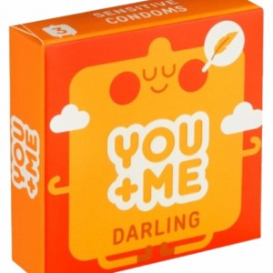 You Me DARLING - ultra tenké kondómy (3 ks) Ultra tenké kondómy Pre páry