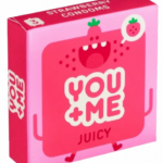 You Me JUICY – ochutené kondómy (3 ks) Ochutené kondómy Pre páry