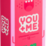 You Me JUICY– ochutené kondómy (12 ks) Ochutené kondómy Pre páry