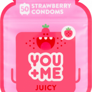 You Me JUICY – ochutené kondómy (50 ks) Ochutené kondómy Pre páry