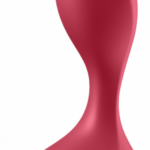Satisfyer Backdoor Lover red Análne kolíky Vibračné kolíky a ďalšie