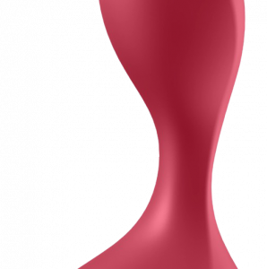 Satisfyer Backdoor Lover red Análne kolíky Vibračné kolíky a ďalšie