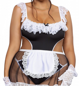 Plus size kostým Miss Sexy Maid