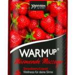 Joydivision WARMup Jahoda (150 ml) Masážne oleje Kozmetika a starostlivosť o telo