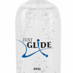 Just Glide Anal lubrikant (500 ml) Lubrikačné gély a oleje na vodnej báze Kozmetika a starostlivosť o telo