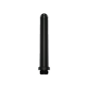Ergoflo - Premium Tip for Anal Shower - 5” / 13 cm - Black Klystír a análne sprchy Vibračné kolíky a ďalšie