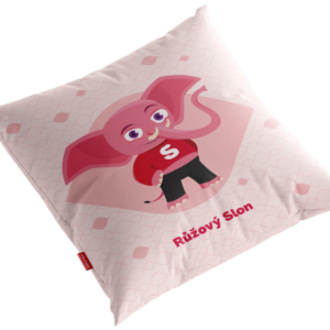 Merch – sloní vankúš s obrázkom Sloní merch Ostatné
