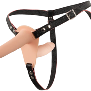 Vibrating Double Strap-On Lacné vibrátory Vibrátory