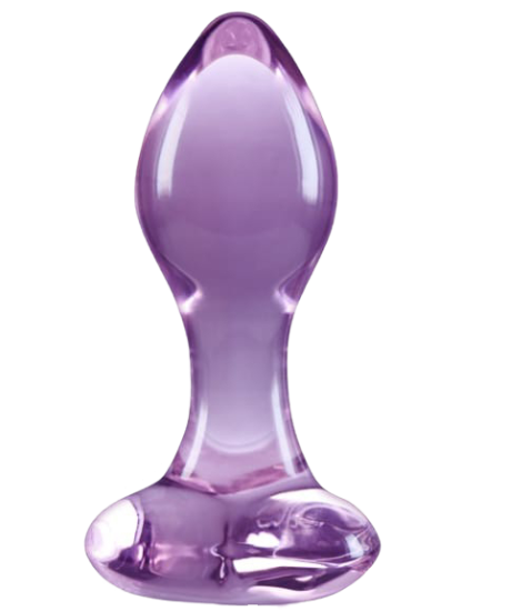 Crystal - Heart - Purple Crystal - Heart - Purple Análne kolíky Vibračné kolíky a ďalšie