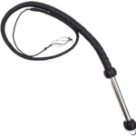 Kožený bič Leatherix Surrender (147 cm) Dôtky