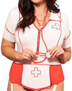 Plus size kostým Lovely Nurse