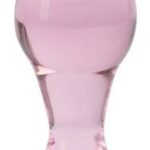 Análny kolík Flower Glass Plug (9 cm) Sklenené análne kolíky Pre ženy