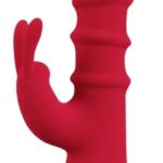 Vibrátor s výbežkom na klitoris Moving Rings (23