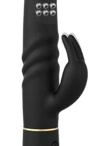 Perličkový prirážací vibrátor Furious Rabbit 2.0 (27 cm) Pulzátory (pulzačné vibrátory) Pre ženy