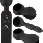 Nahrievacia masážna hlavica Couple Play s tromi nástavcami (21