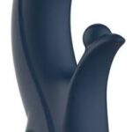 Vibrátor s výbežkom na klitoris Blissful G-Spot Thrill (20 cm) Vibrátory na bod G Vianočné Bestsellery