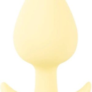 Silikónový análny kolík Cuties Yellow Pastel (8