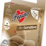 Pepino Ultra Sensitive – tenké kondómy (3 ks) Ultra tenké kondómy Pre páry