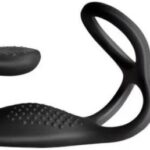 Análny kolík Rock Swing s krúžkami a diaľkovým ovládaním (27 cm) Análne kolíky s ovládačom Pre páry