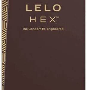 LELO Hex Respect – XL kondómy (12 ks) Veľké kondómy Pre páry