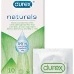 Durex Naturals – tenké kondómy (10 ks) Ultra tenké kondómy Pre páry