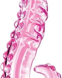 Sklenené masážne dildo Icicles no. 24 (15 cm) Sklenené dildá Pre ženy