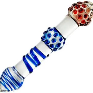 Sklenené dildo Require Me (18 cm) Dilda Ružový Ostrov lásky