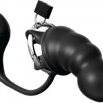 Pás cudnosti Fantasy Cage s análnym kolíkom pre mužov Pásy cudnosti pre mužov Darčekový sprievodca | Pre partnera