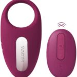 Svakom Winni - erekčný vibračný krúžok s diaľkovým ovládaním Vibračné erekčné krúžky na penis a semenníky Pre páry