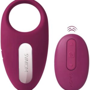 Svakom Winni - erekčný vibračný krúžok s diaľkovým ovládaním Vibračné erekčné krúžky na penis a semenníky Pre páry