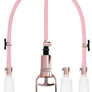 Vákuová pumpa na bradavky a klitoris Rose Gold