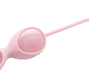 Súprava kryštalických yoni vajíčok Le Wand Crystal Yoni Eggs (2x28 g) Venušine guľôčky Pre ženy