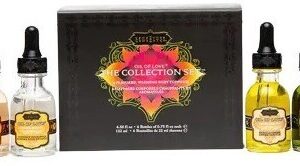 KamaSutra súprava zbozkávateľných olejov – Warm Kisses Of Love Zbozkávateľná kozmetika Darčekový sprievodca