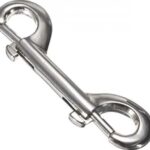 Kovová karabínka Double Snap Hook (9 cm) Strieborné BDSM pomôcky Ostatné | Fetiš/Kink